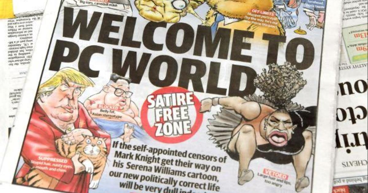 Paper defends Serena Williams cartoon by republishing it 
