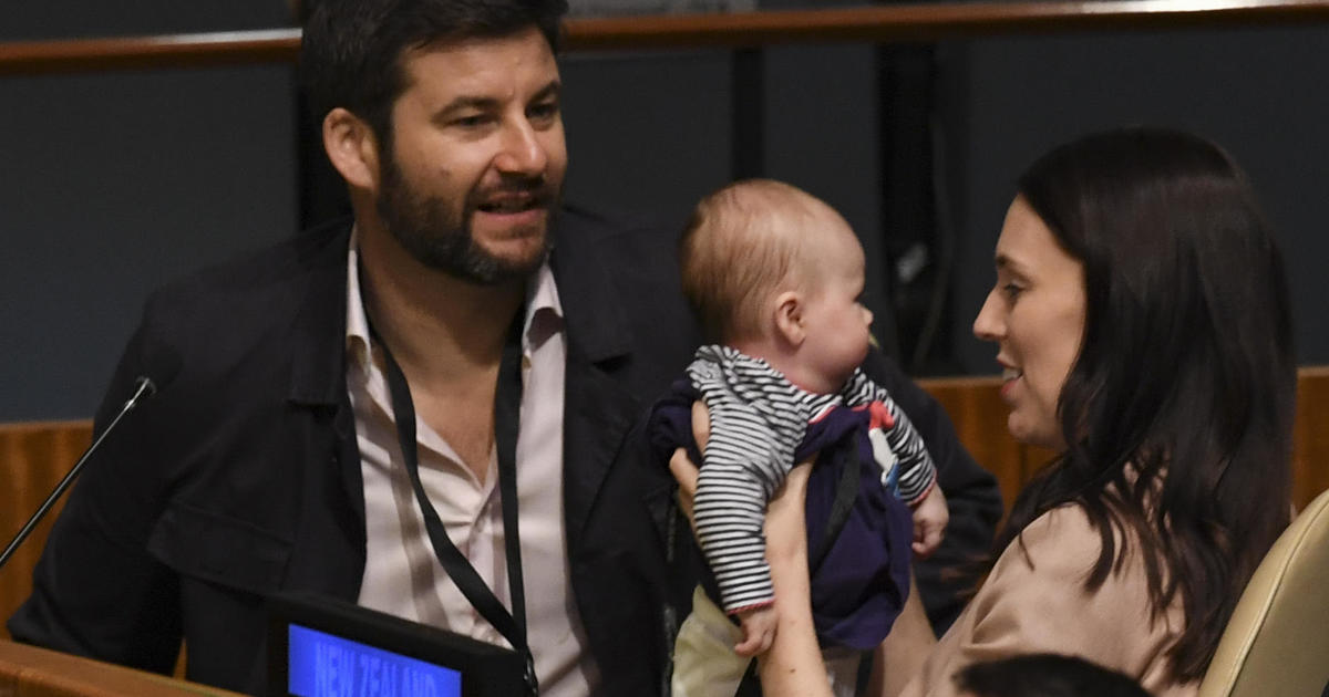 New Zealand Pm Jacinda Ardern S New Baby Steals The Show At The U N General Assembly Cbs News