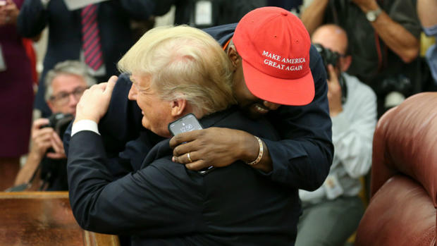 President Trump meets with Kanye West 