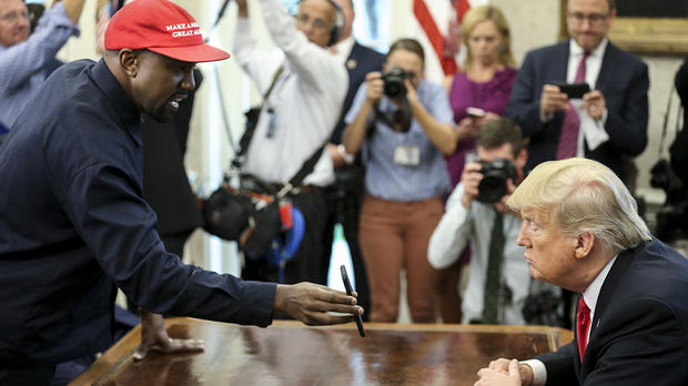 President Trump Hosts Kanye West And Former Football Player Jim Brown At The White House 