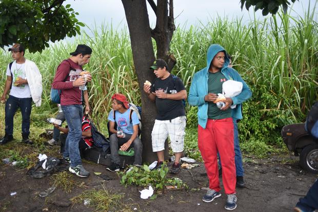 Migrant caravan seeks refuge 