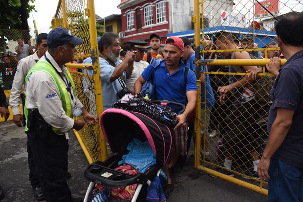 Migrant caravan seeks refuge 