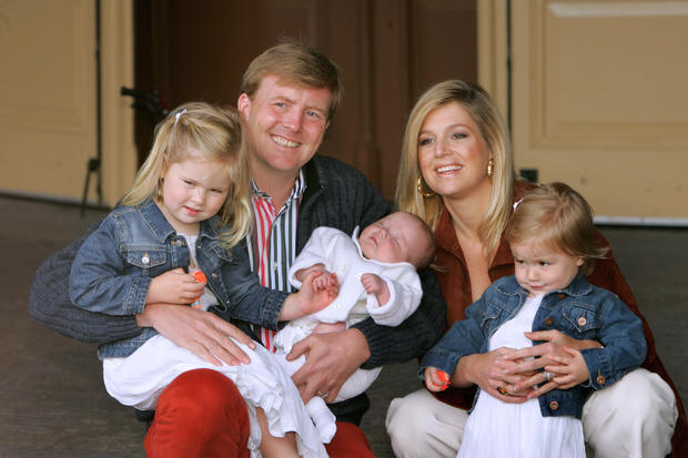 Willem Alexander, Princess Maxima, Ariane, Amalia, Alexia 