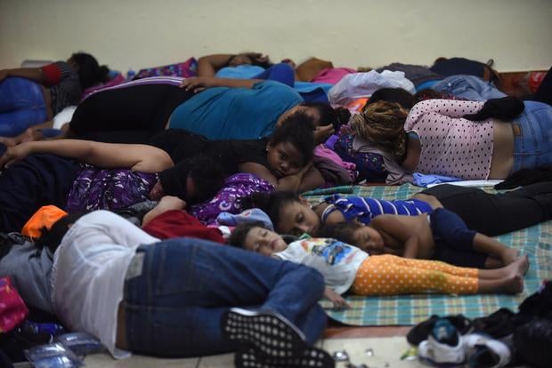 Migrant caravan seeks refuge 