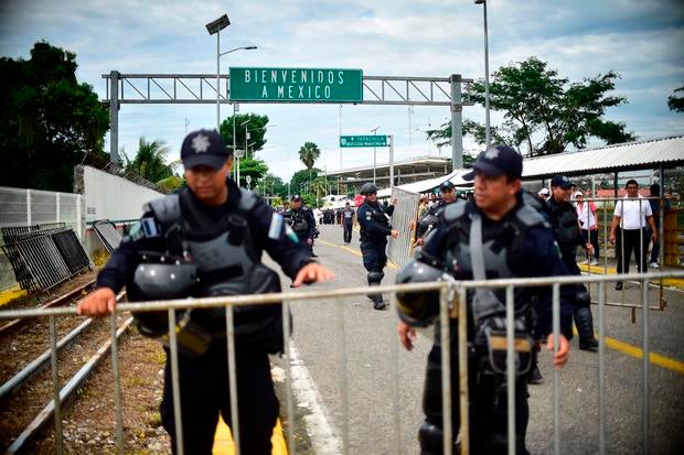 Migrant caravan seeks refuge 