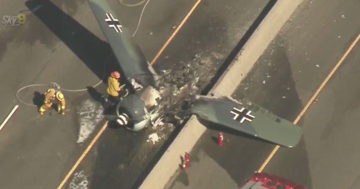 Plane crash on 101 Freeway: Both directions of 101 Freeway ...