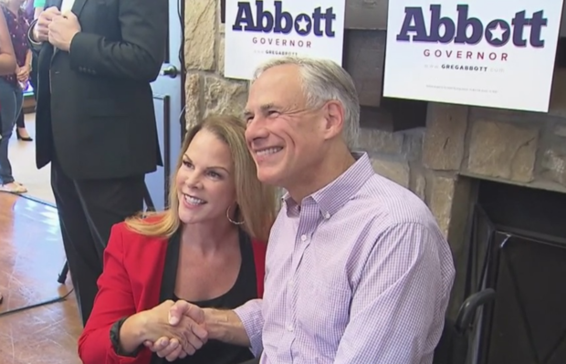 Gov. Greg Abbott campaigns in North Texas 
