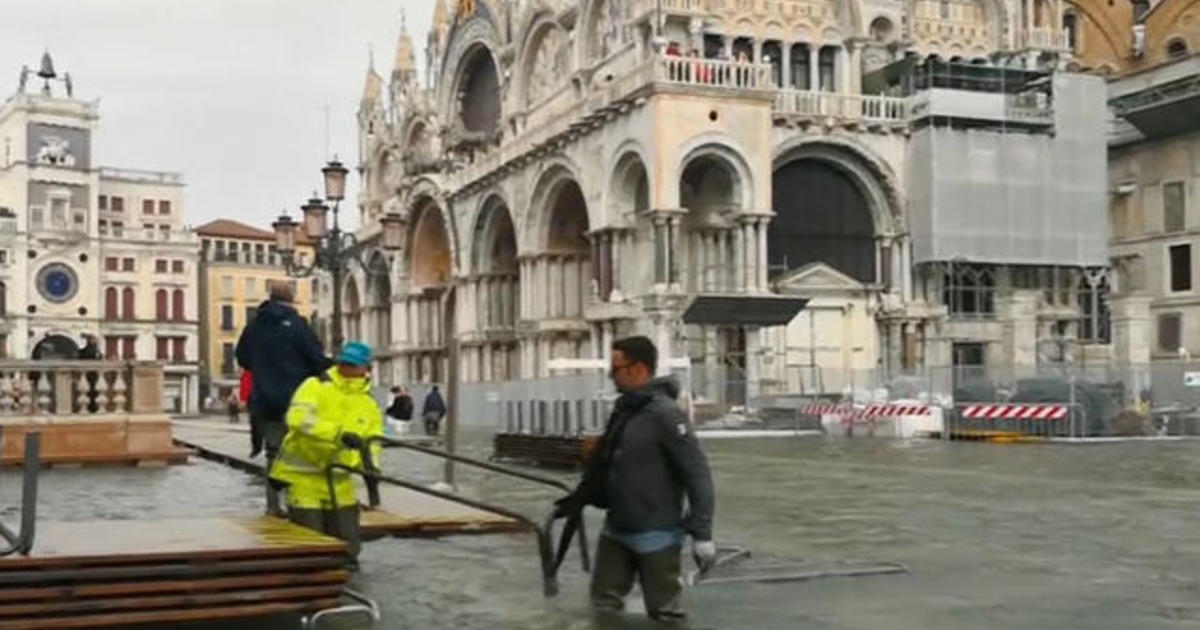 Venice hit by severe flooding - CBS News