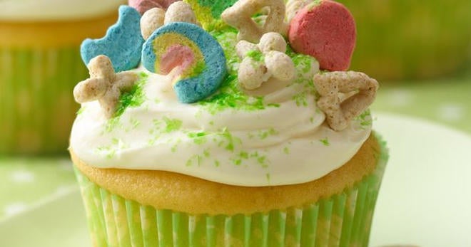 Recipe Lucky Charms Cupcakes, from the Betty Crocker Kitchen CBS News