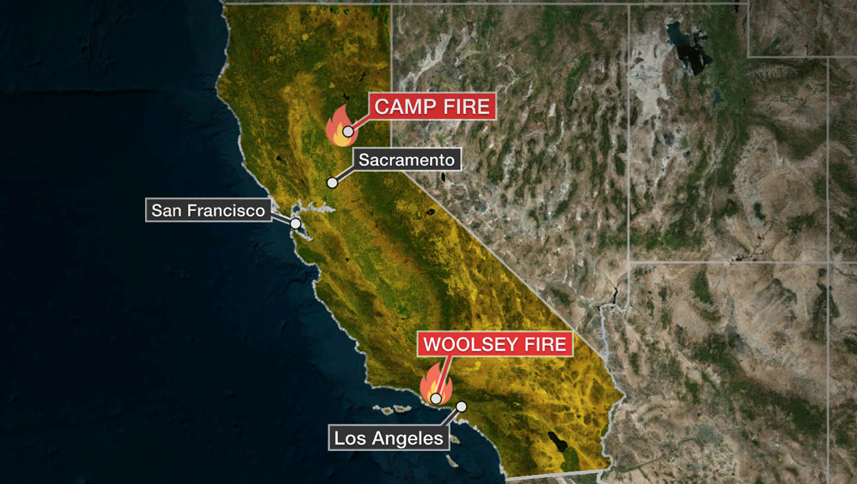 California fires Latest updates on Camp Fire, Woolsey Fire including