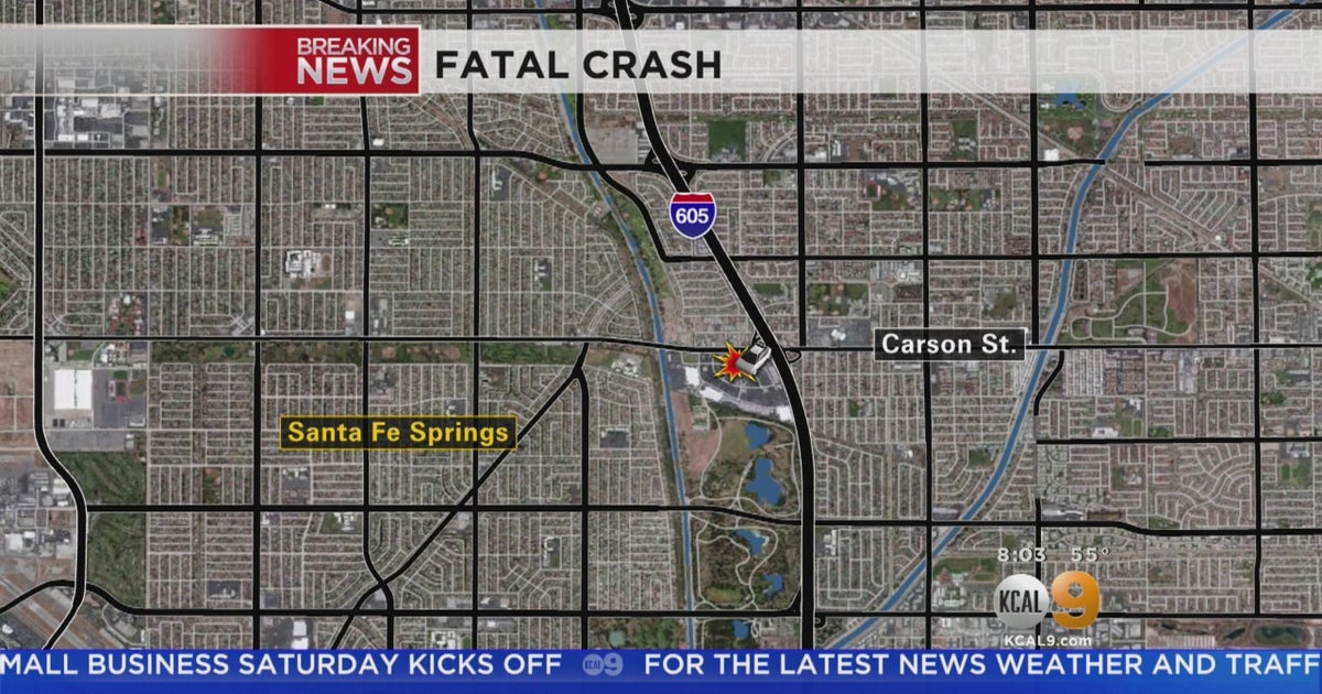 1 Dead, 1 Hurt In Rollover Crash On 605 Freeway In Santa Fe Springs ...