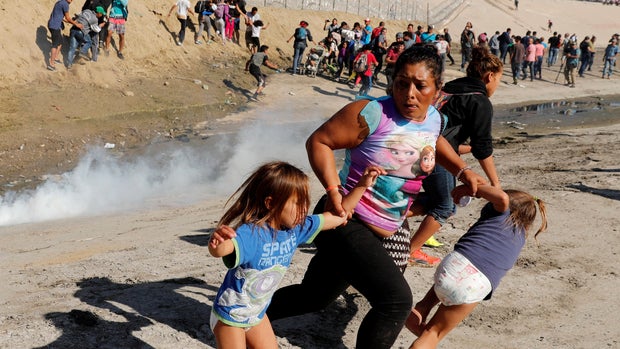Migrant caravan seeks refuge