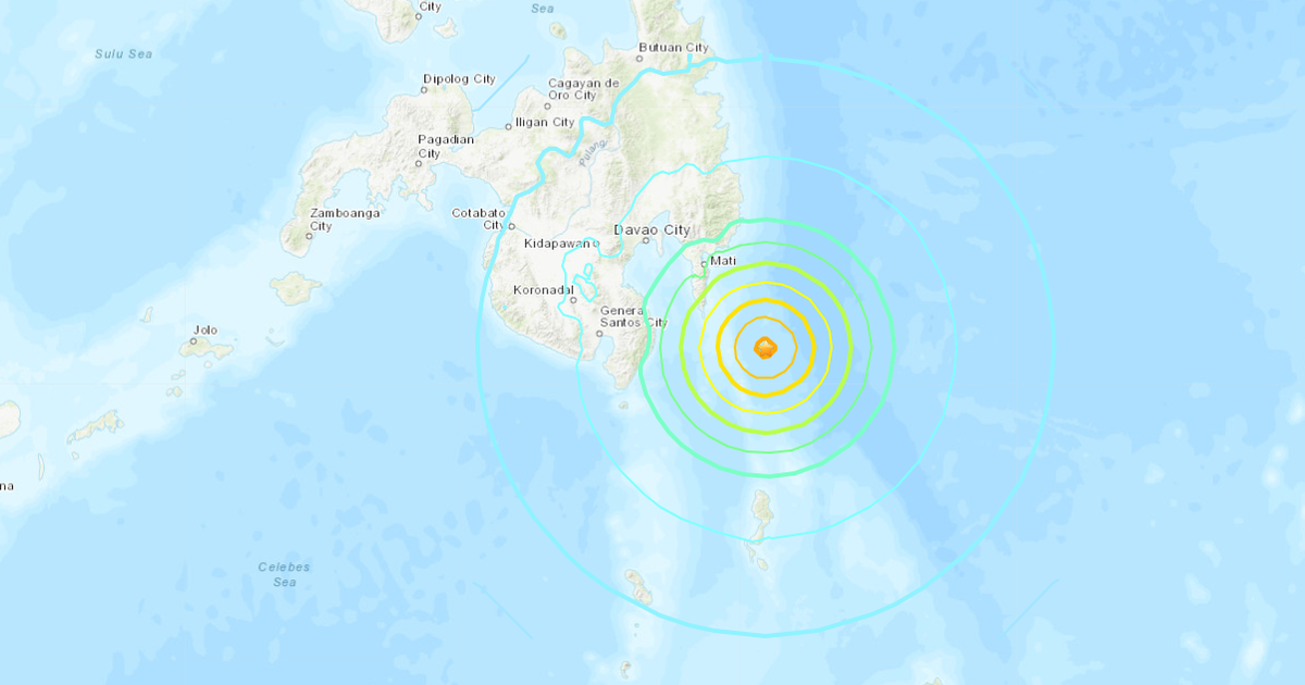 Tsunami alert lifted after powerful earthquake off Philippines CBS News