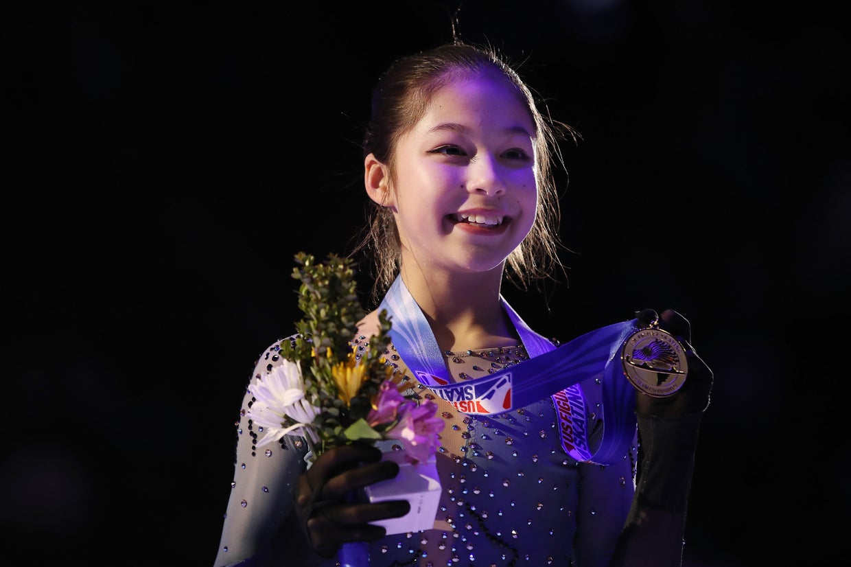 Alysa Liu, 13, youngest ever U.S. national figure skating