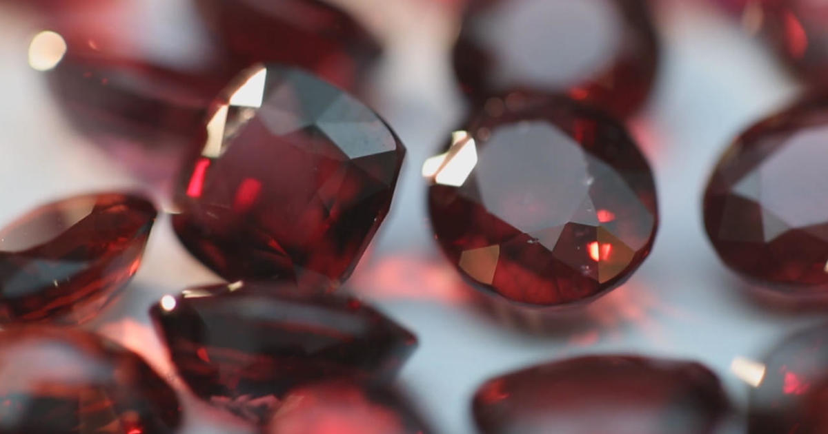 Rock stars: Diamonds may be a girl's best friend, but blood-red rubies