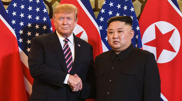 President Donald Trump and Kim Jong Un 
