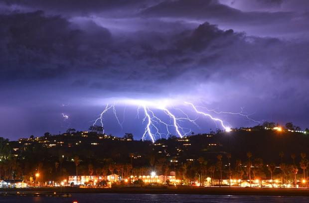 Lightning Santa Barbara 