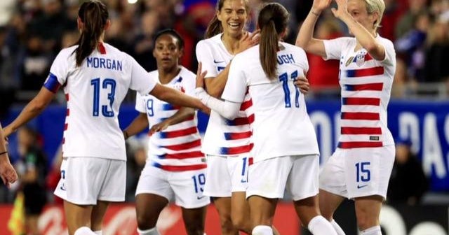 U.S. women's national soccer team players sue for equal pay CBS News
