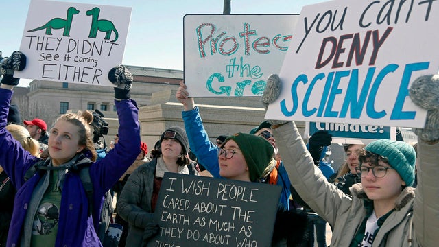 Climate Student Protests Minnesota