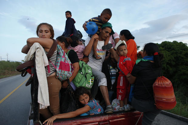 Central America Migrant Caravan - Children 