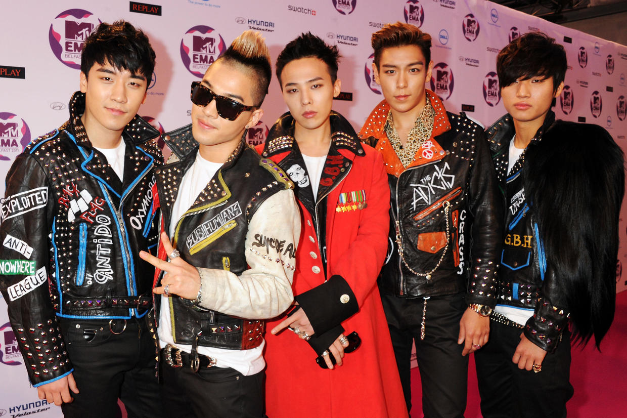 Korean boy band Big Bang. 