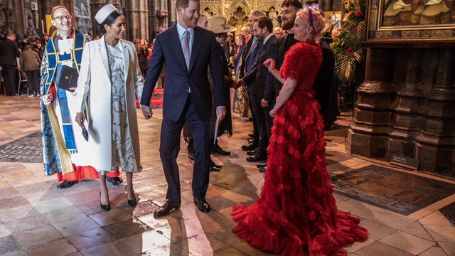 The Duke And Duchess Of Sussex Attend The Cirque du Soleil Premiere Of "TOTEM" In Support Of Sentebale