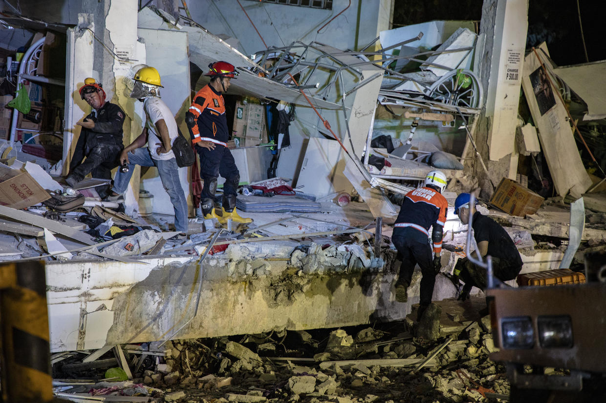 Earthquake in Philippines strikes day after another powerful quake