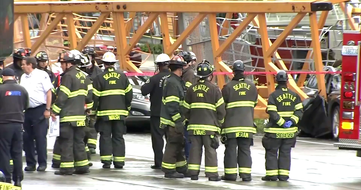 Seattle construction crane collapse in South Lake Union neighborhood