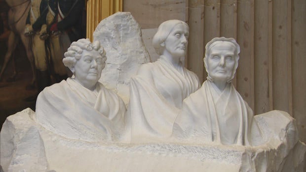 Monumental Women Breaking The Bronze Ceiling CBS News