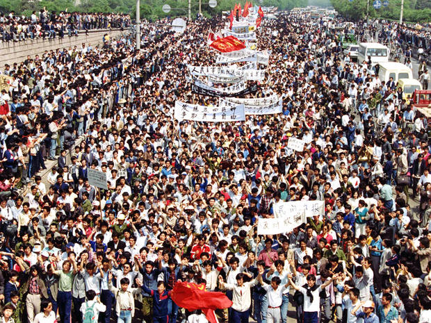 China Tiananmen March 