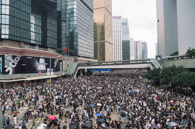 Hong Kongers Protest Over China Extradition Law 