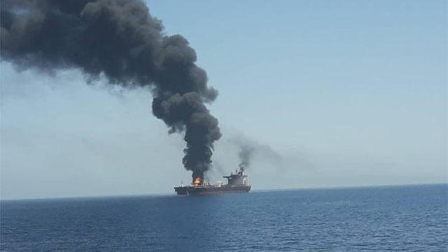 Oil Tanker Attacks In Gulf Of Oman Iran Likely Responsible