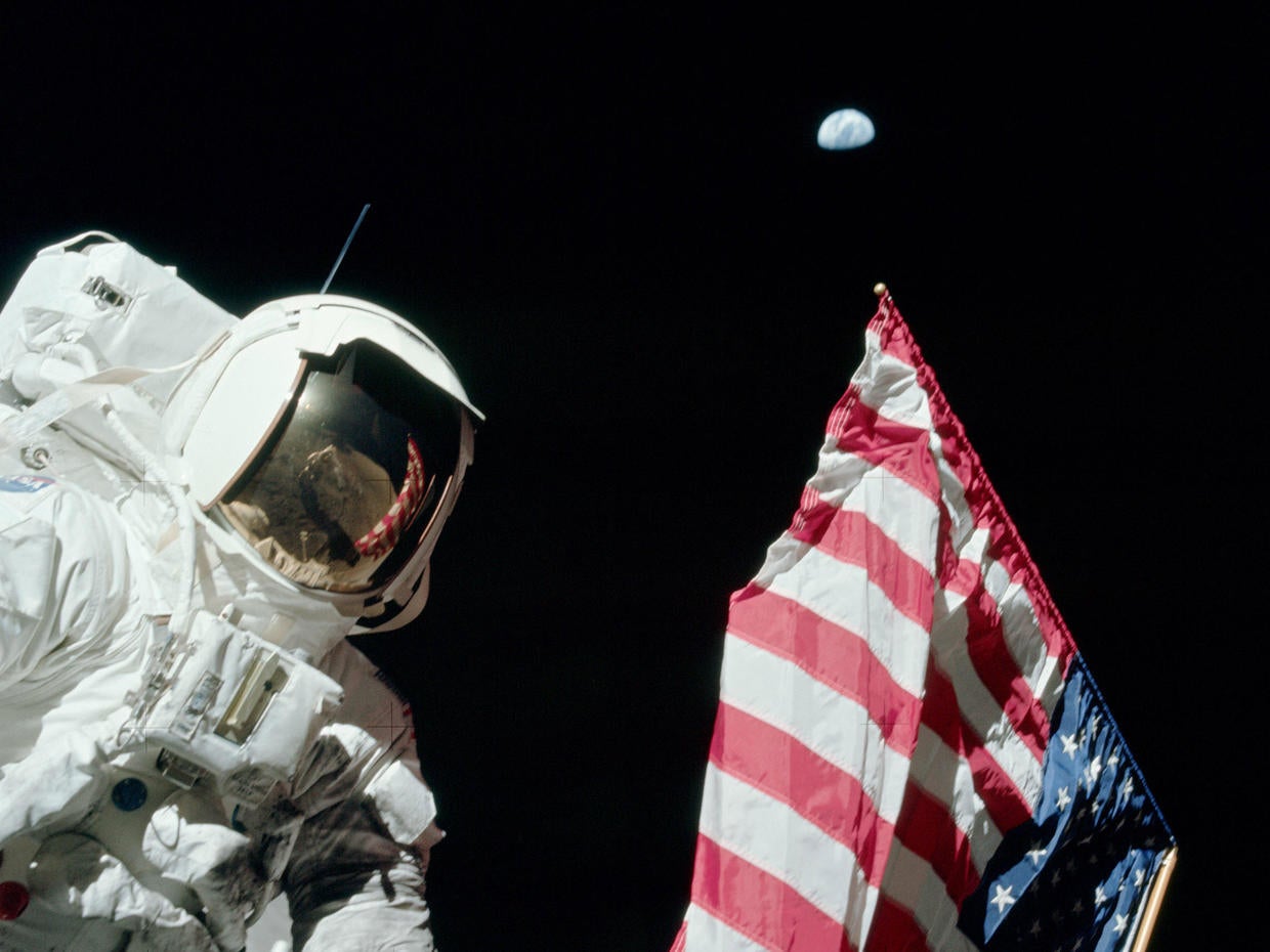 50 photos taken on the moon CBS News