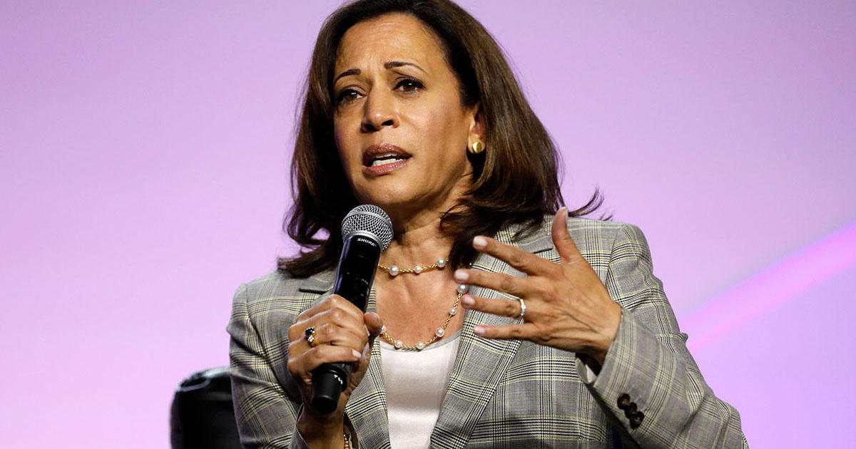 Kamala Harris woos Iowans with message for the middle class - CBS News