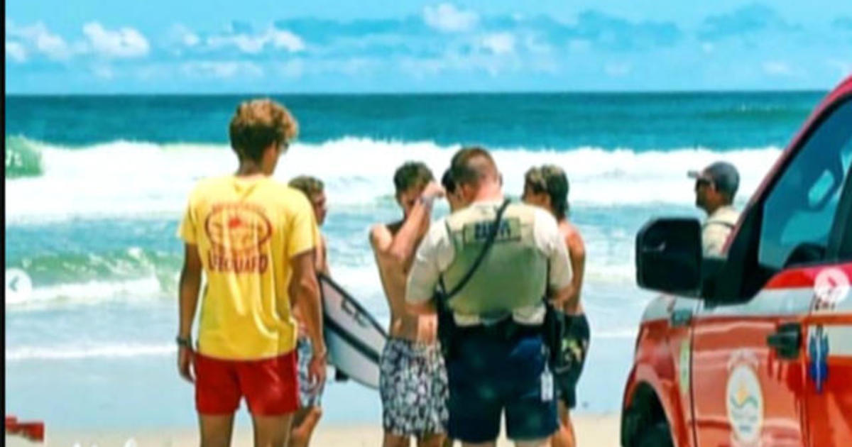 Third Shark Attack In Florida In Three Days Cbs News