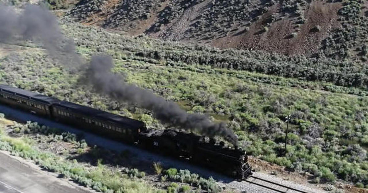 Steam Train Porn - American Wonders: All aboard Nevada's star train - CBS News