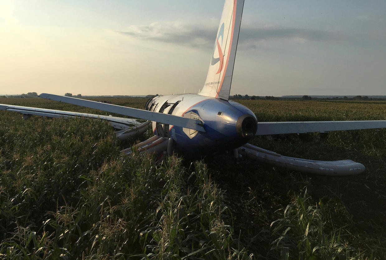 Plane Crash In Russia Ural Airlines A321 From Moscow Makes Emergency Landing Today After Birds