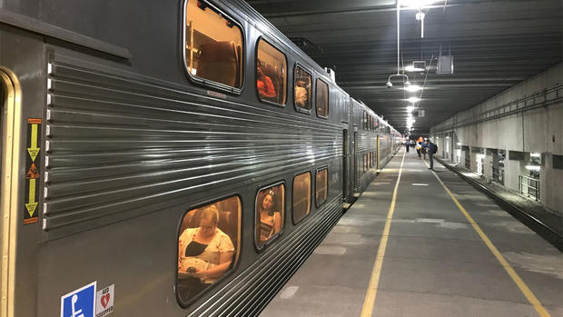 South Shore Line Trains Halted 