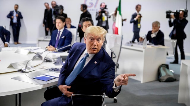France G7 Summit Trump