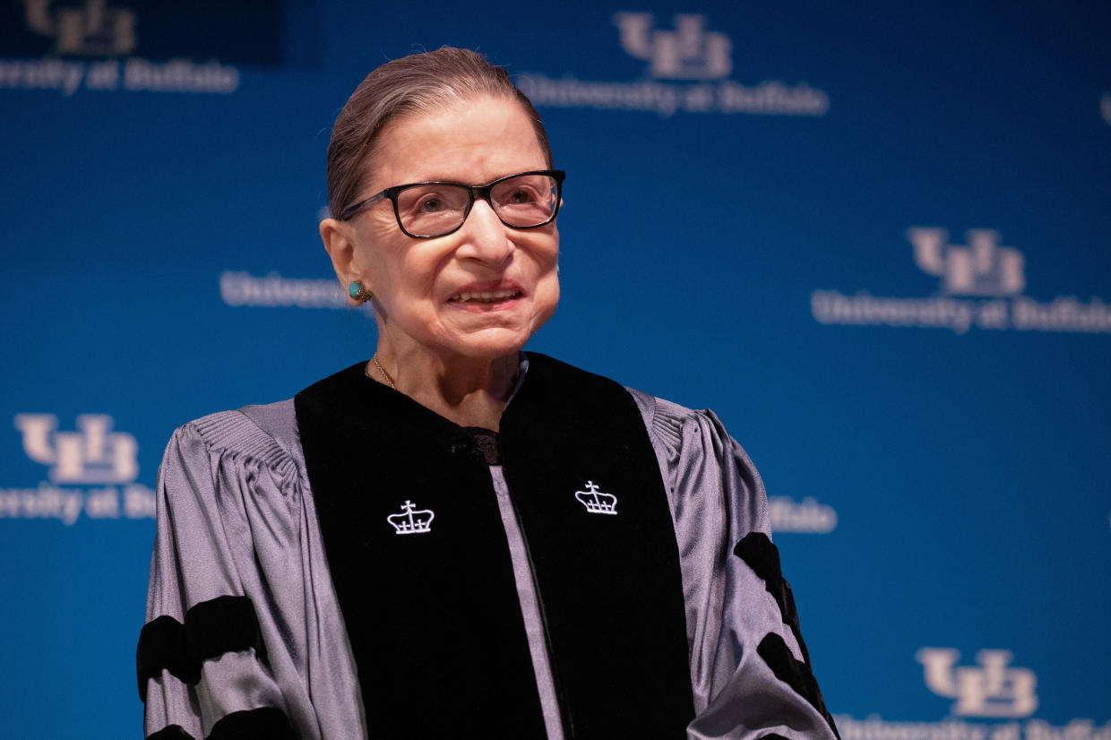 Ruth Bader Ginsburg Receives Honorary Degree In New York After Completing Cancer Treatment Cbs 