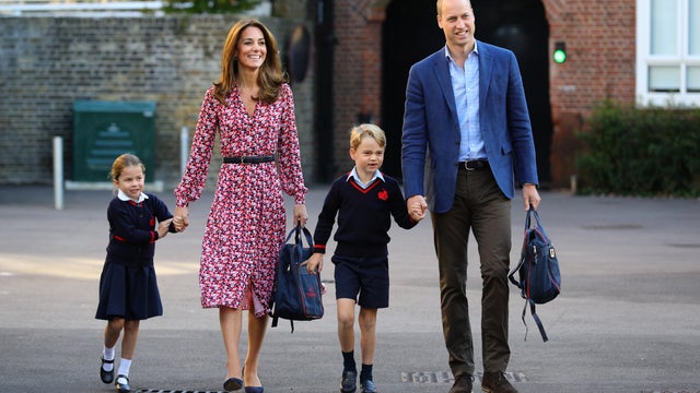 Princess Charlotte's First Day Of School 