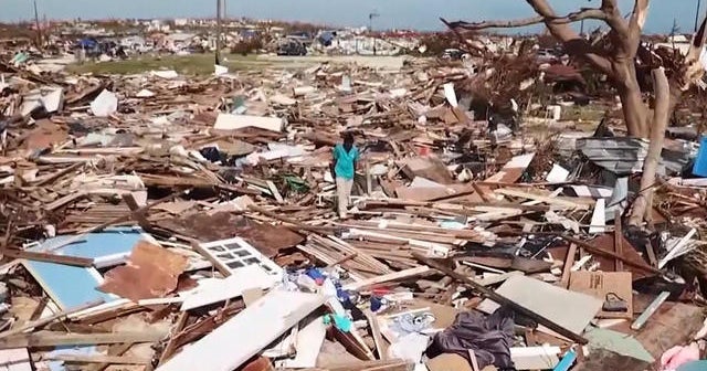 Dorian survivors left homeless on the Bahamas CBS News