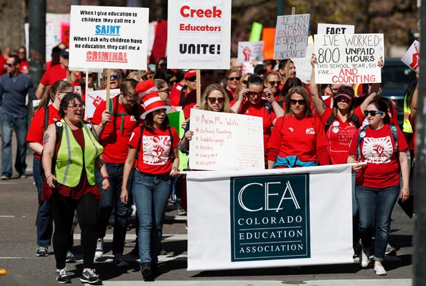 Teacher Protests