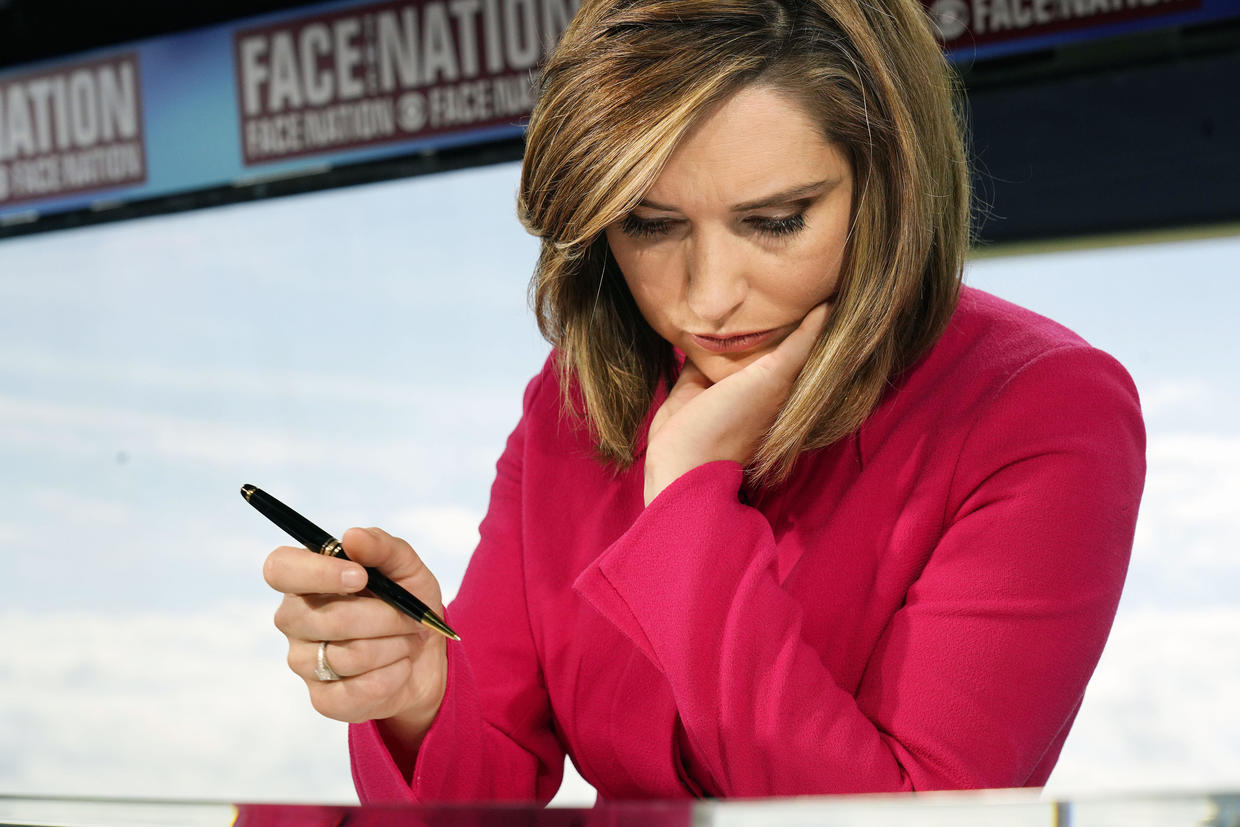 In The Green Room Behind The Scenes Of Face The Nation With Margaret Brennan Pictures