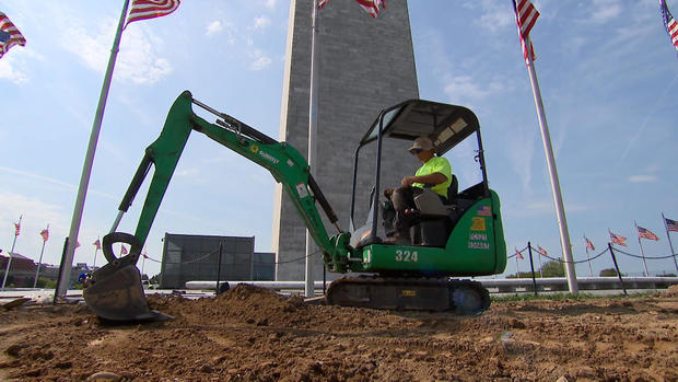 Washington Monument reopens: An exclusive look inside the newly restored Washington Monument in D.C. - CBS News