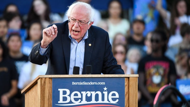Sen. Bernie Sanders Makes First Campaign Stop In Colorado For 2020 Race