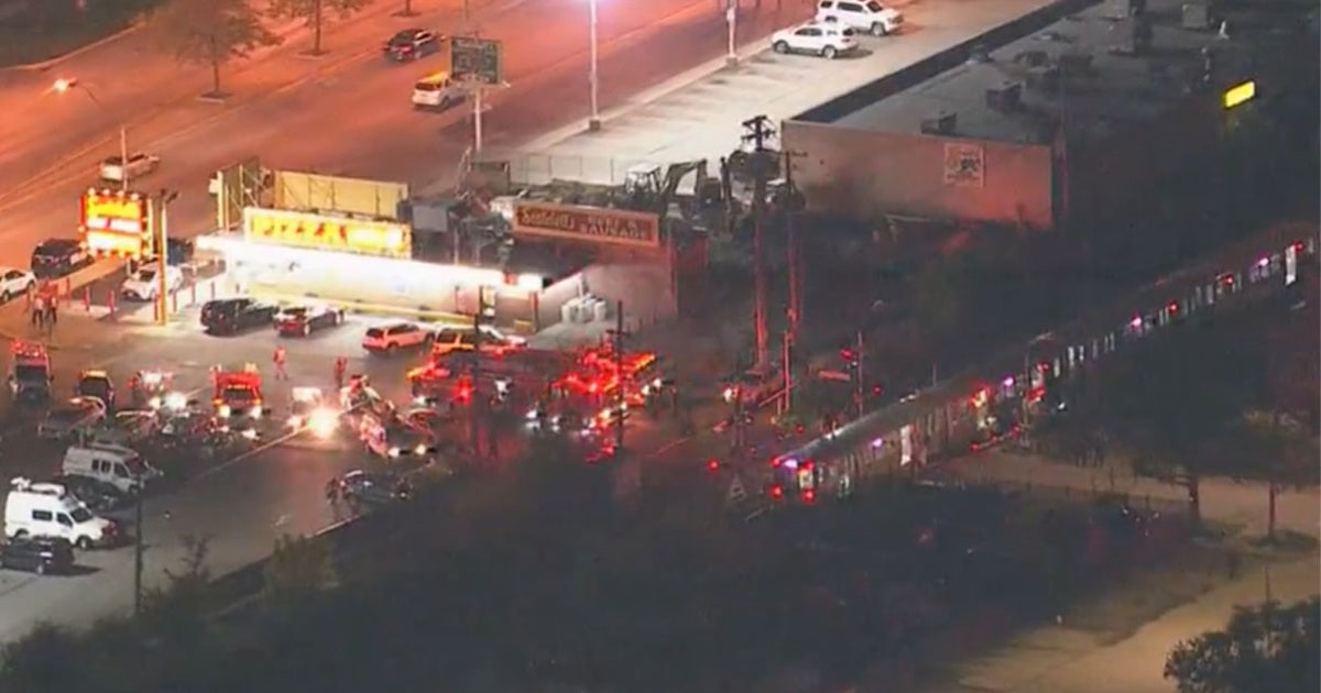 Police 2 Seriously Hurt When Pink Line Train Hits Car That Went Around