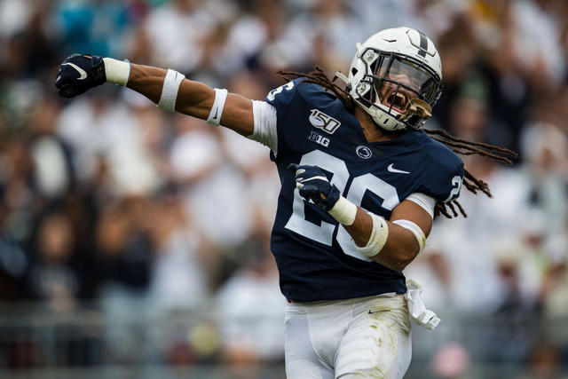 Jonathan Sutherland Penn State Football Player Receives