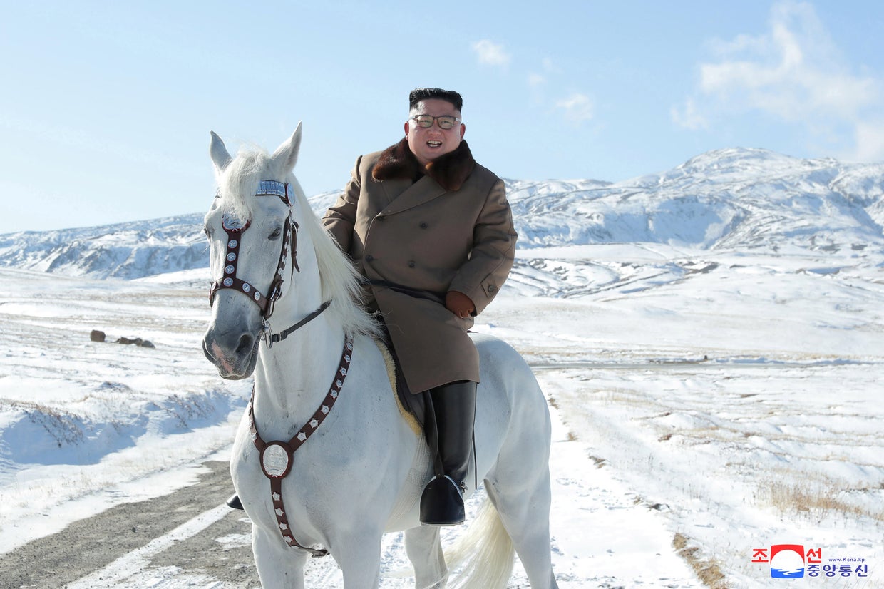 Kim Jong Un horse ride up sacred mountain Mount Paektu, but what does