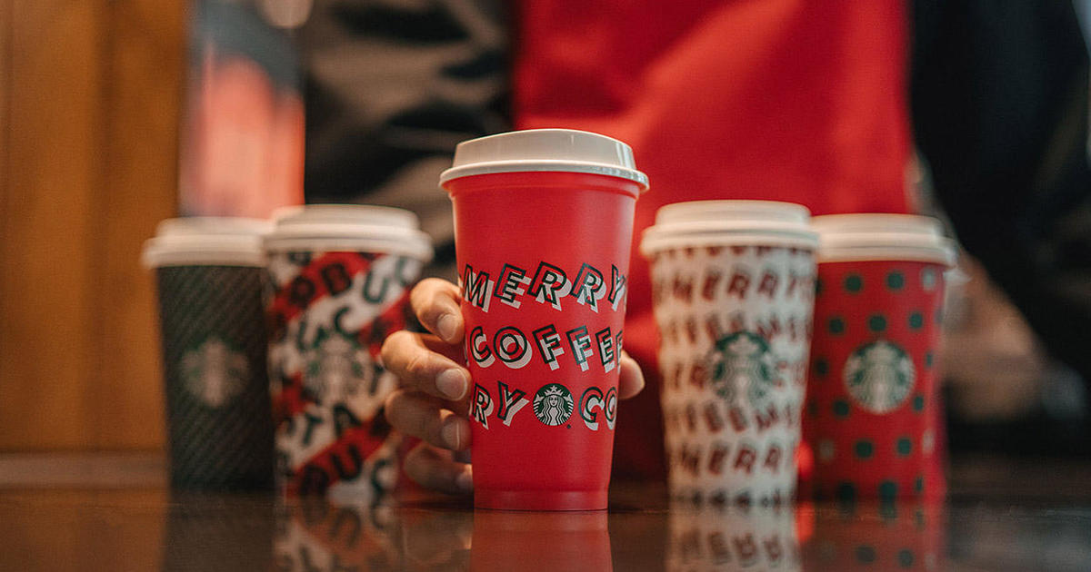 Starbucks Reusable Hot Cup 16 oz Merry Coffee Christmas Travel Holiday